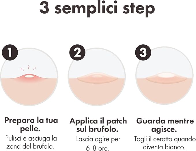 Hero Mighty Patch Original – Cerotti Anti-Brufoli Notturni, 24 Pezzi, Dermatologicamente Testati
