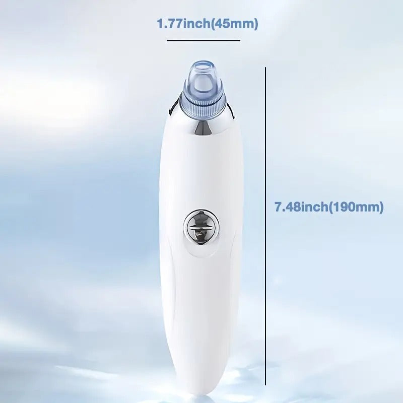 GENAI Misuratore di Bellezza – Pulizia Profonda Punti Neri con 4 Sonde | Detergente Portatile per Viso e Collo | Consegna in 5 Giorni